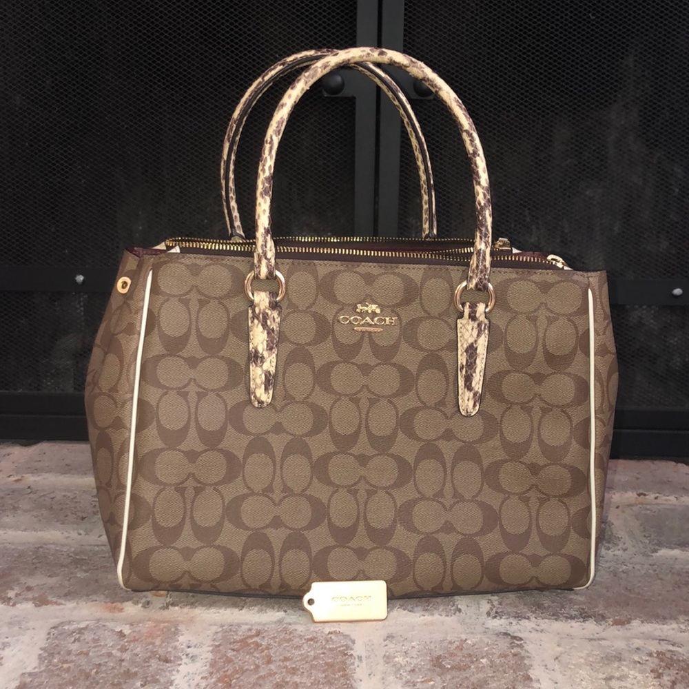 authentic coach purse